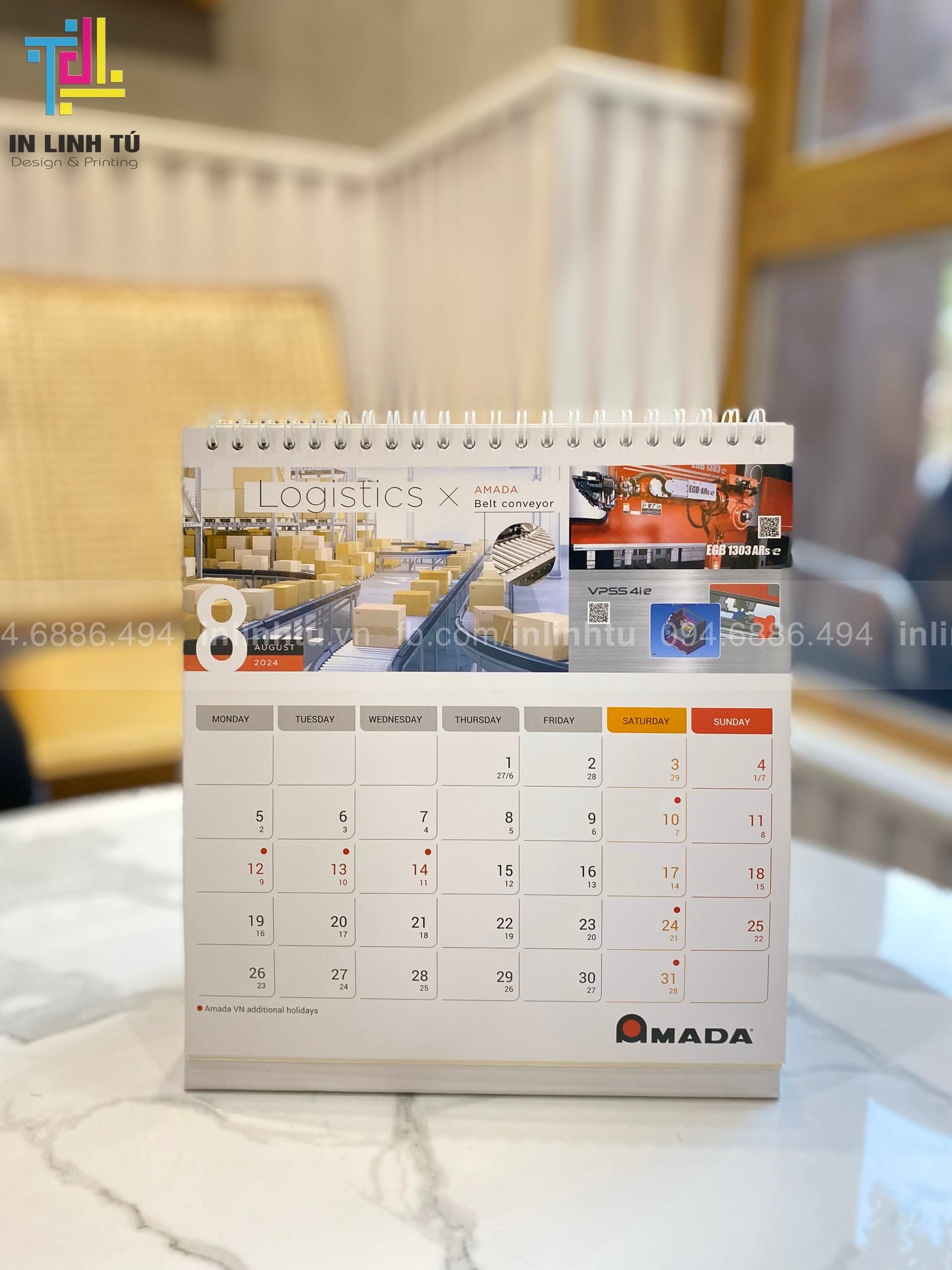 lịch để bàn 2025 5
