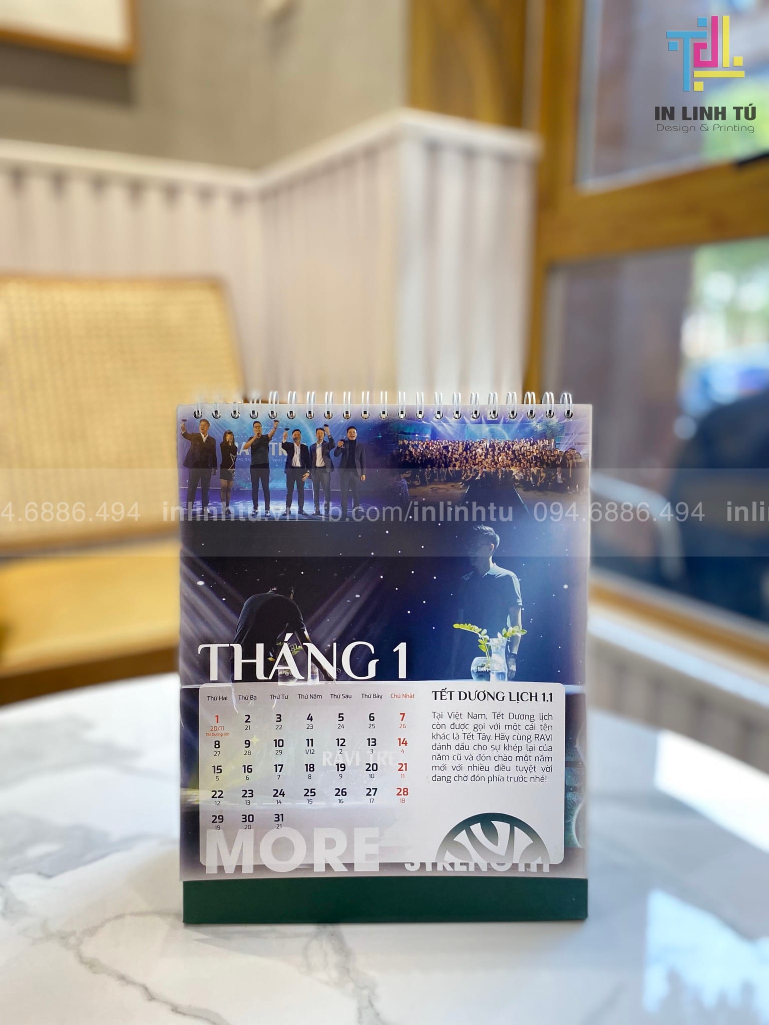lịch để bàn 2025 3