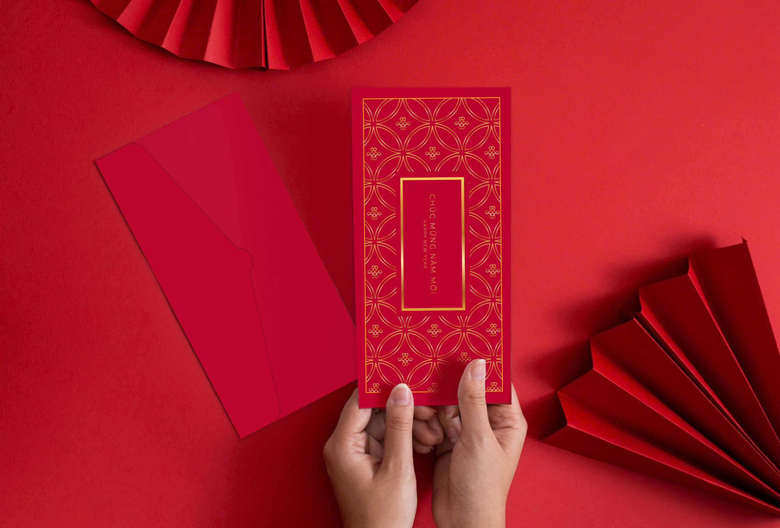 Lì xì Tết 2026 Ép Kim Vàng Cao Cấp (Dáng Ngang) - Lì Xì Tết Bính Ngọ Chất Lượng Cao Thiết Kế Cách Tân - Ảnh 2