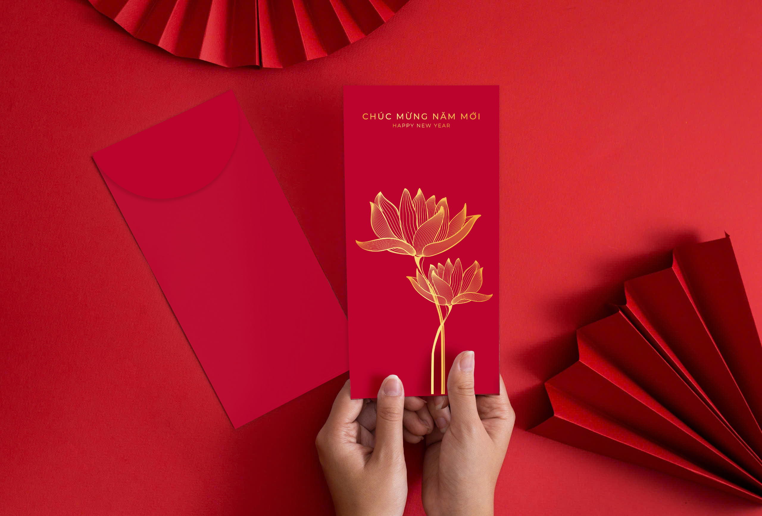 Lì xì Tết 2026 Ép Kim Vàng Cao Cấp (Dáng Dọc) - Lì Xì Tết Bính Ngọ Chất Lượng Cao Thiết Kế Sang Trọng - Ảnh 2