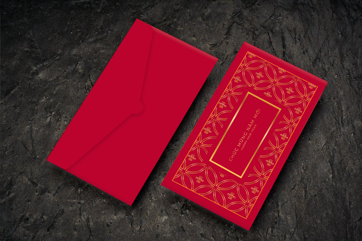 Lì xì Tết 2026 Ép Kim Vàng Cao Cấp (Dáng Ngang) - Lì Xì Tết Bính Ngọ Chất Lượng Cao Thiết Kế Cách Tân - Ảnh 4